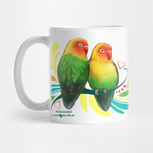 Fischer Lovebirds Mug